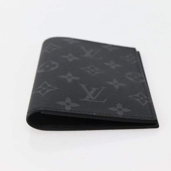 LOUIS VUITTON Eclipse Couverture Passpole NM Passport Case M64501 Auth 142351M - Picture 6 of 16